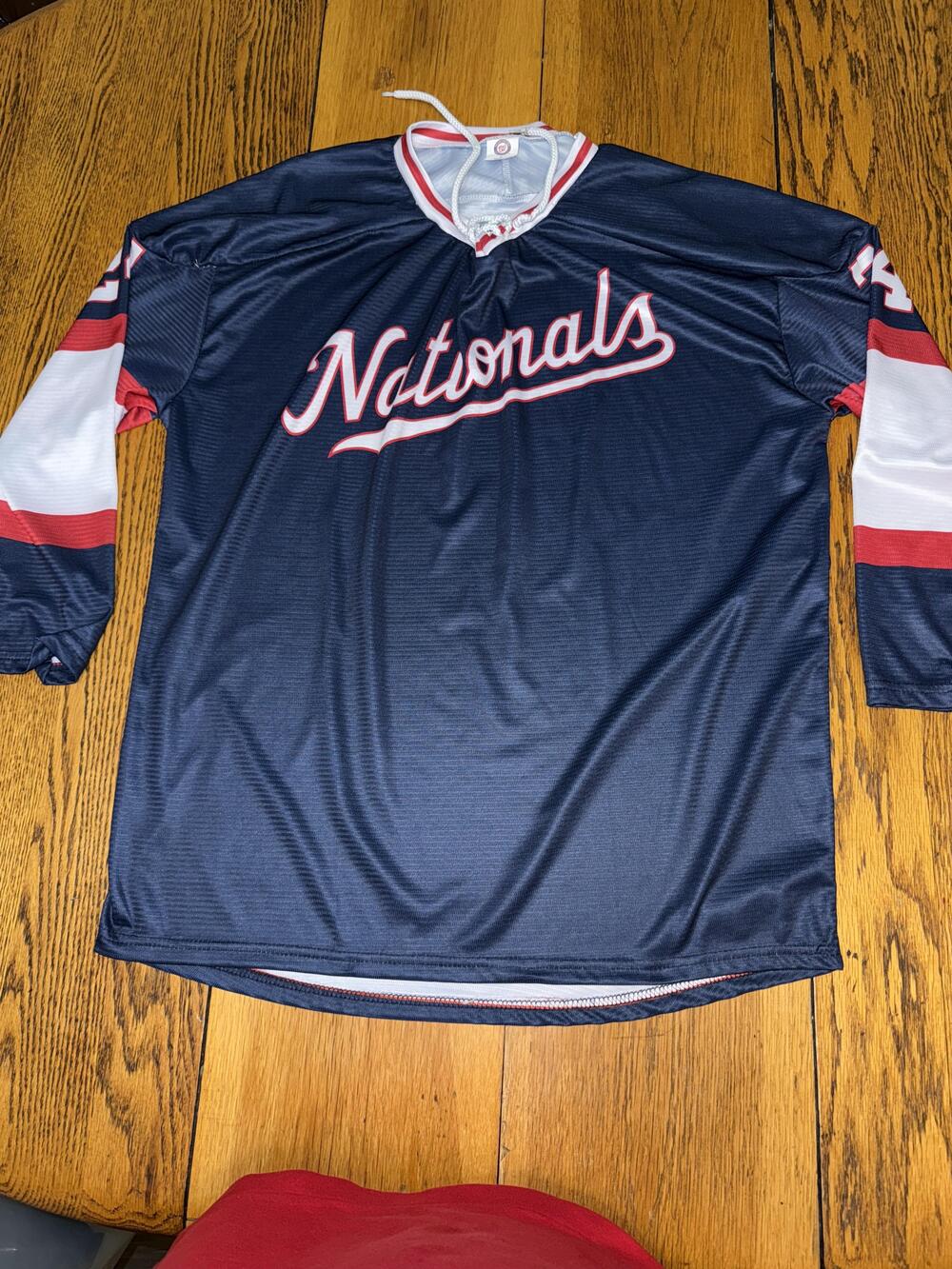 Washington Nationals Jersey Mens Large MLB Baseball Nationals 24 Polyester 2024